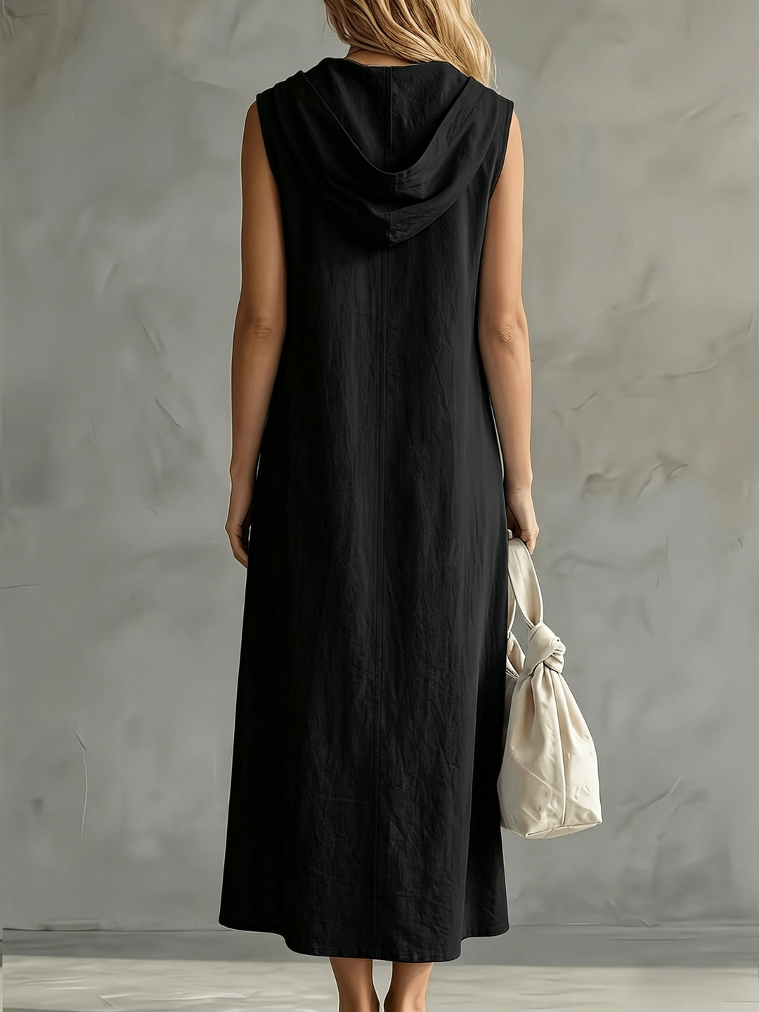 Carol™ | Hooded Button Maxi Dress