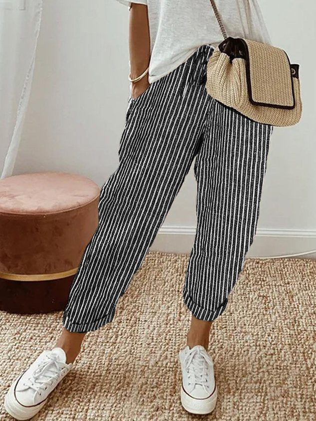 Elegant Comfort Fluid Pants