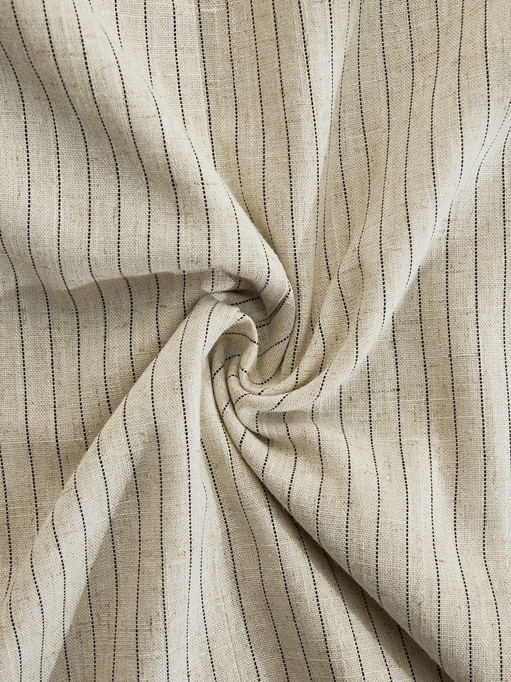 Hattie™ | Striped Button-Down Midi Dress