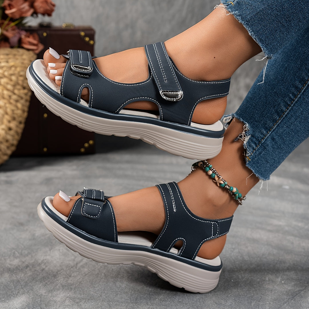 Nova™ | Orthopedic Platform Wedge Sandal