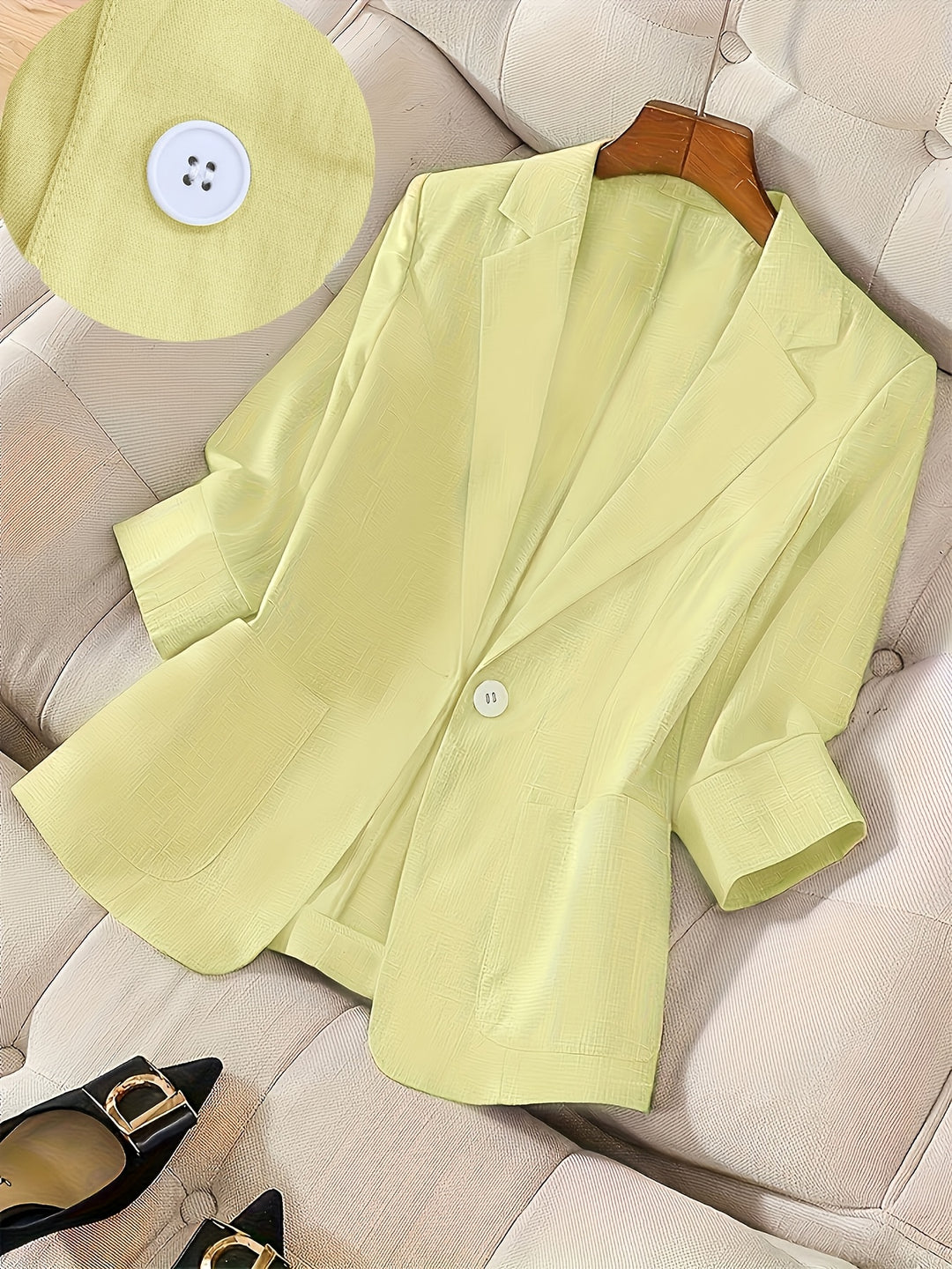 Celeste™ | Single-Button Blazer Jacket