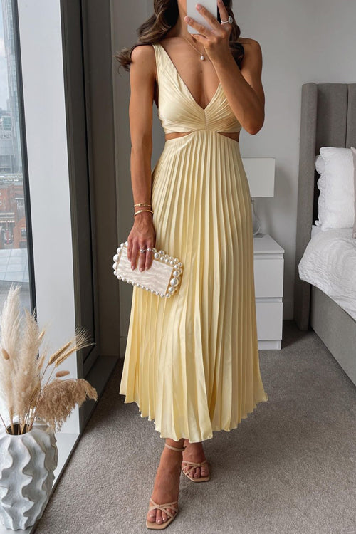 Aurélie™ | Elegant Pleated Dress