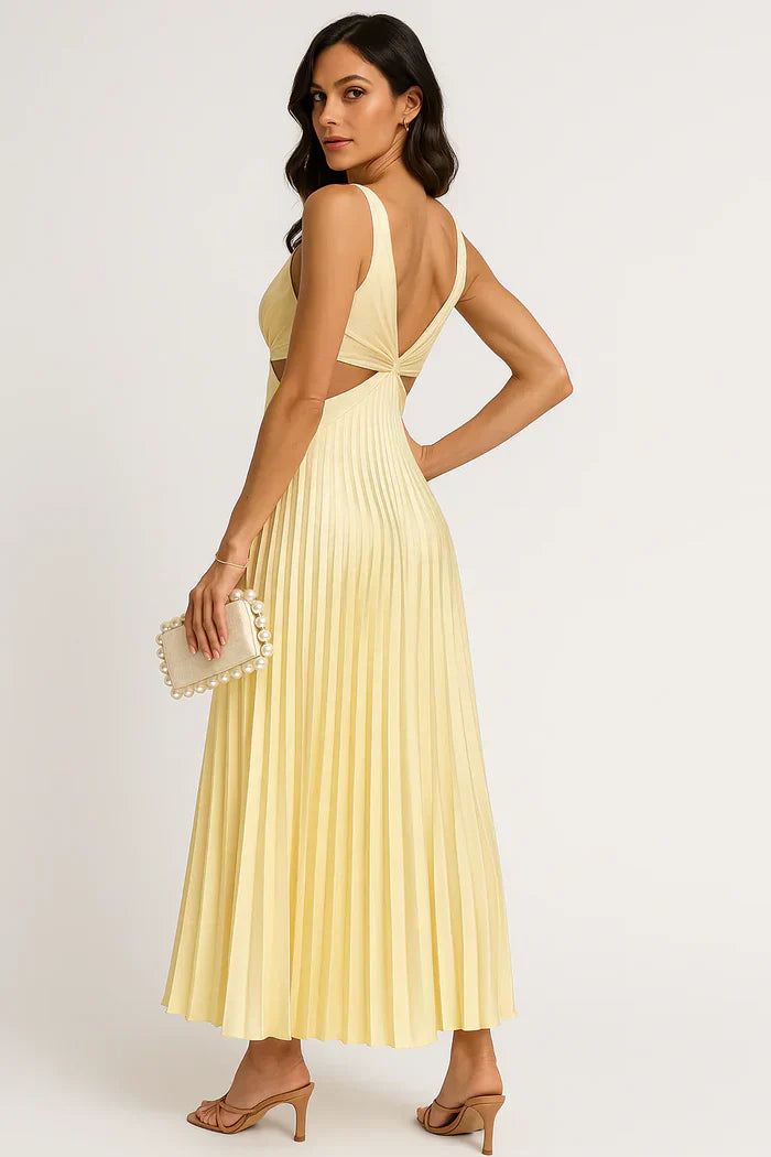 Aurélie™ | Elegant Pleated Dress