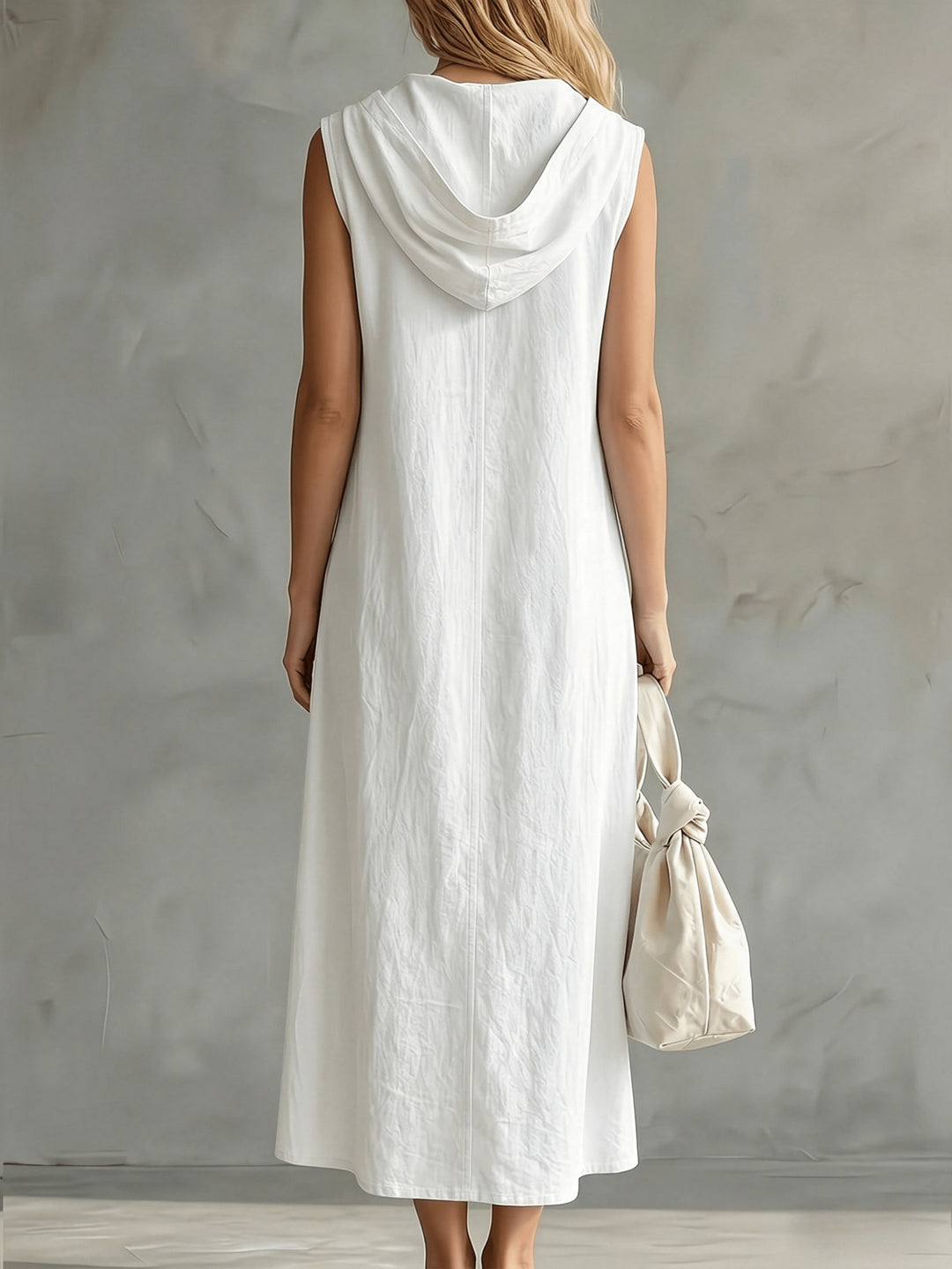 Carol™ | Hooded Button Maxi Dress