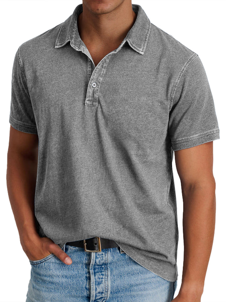 Rocco - Classic Textured Button Shirt | By Julian & Claire Toronto