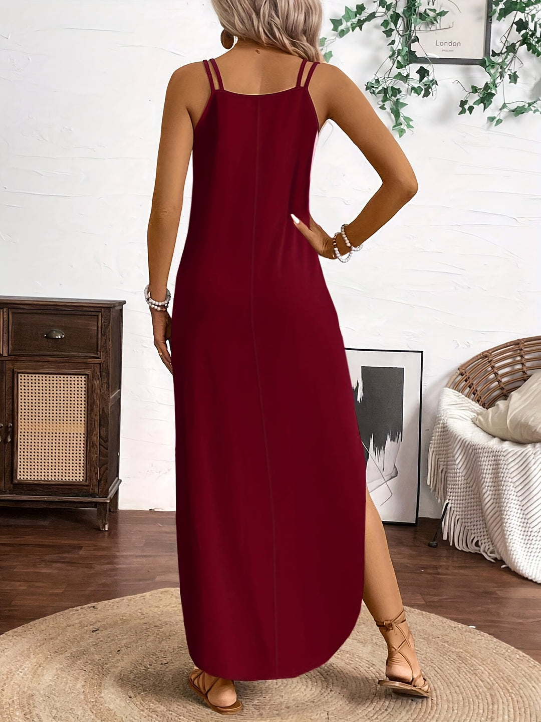 Delphine™ | Soft Sleeveless Maxi Dress