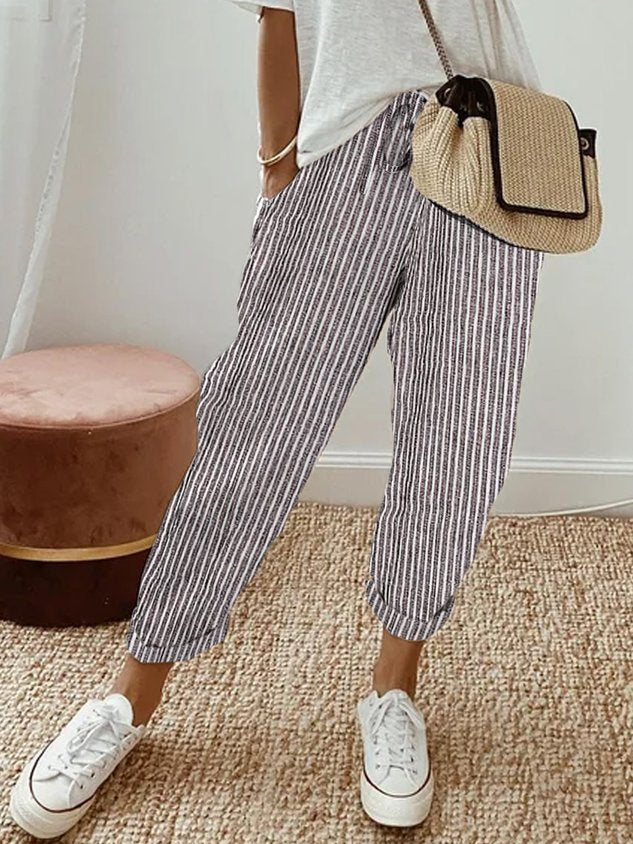 Elegant Comfort Fluid Pants