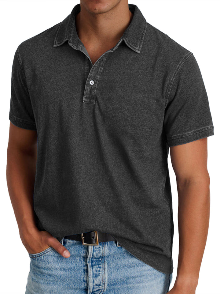 Rocco - Classic Textured Button Shirt | By Julian & Claire Toronto
