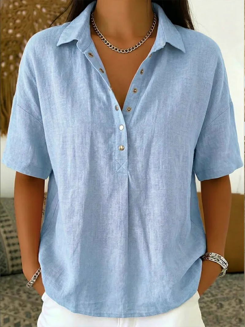Tessa | Blusa elegante con colletto