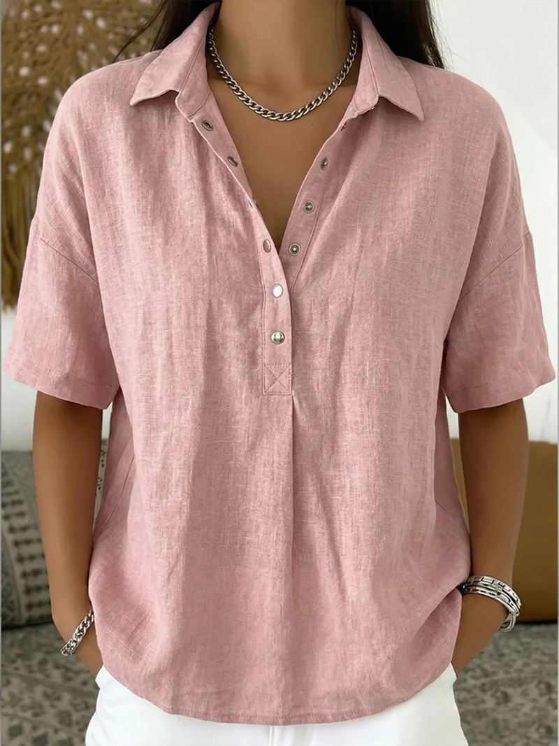 Tessa | Blusa elegante con colletto