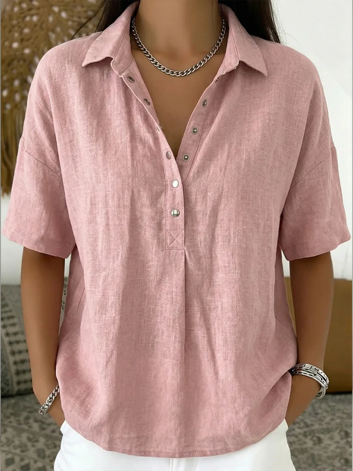 Tessa | Blusa elegante con colletto