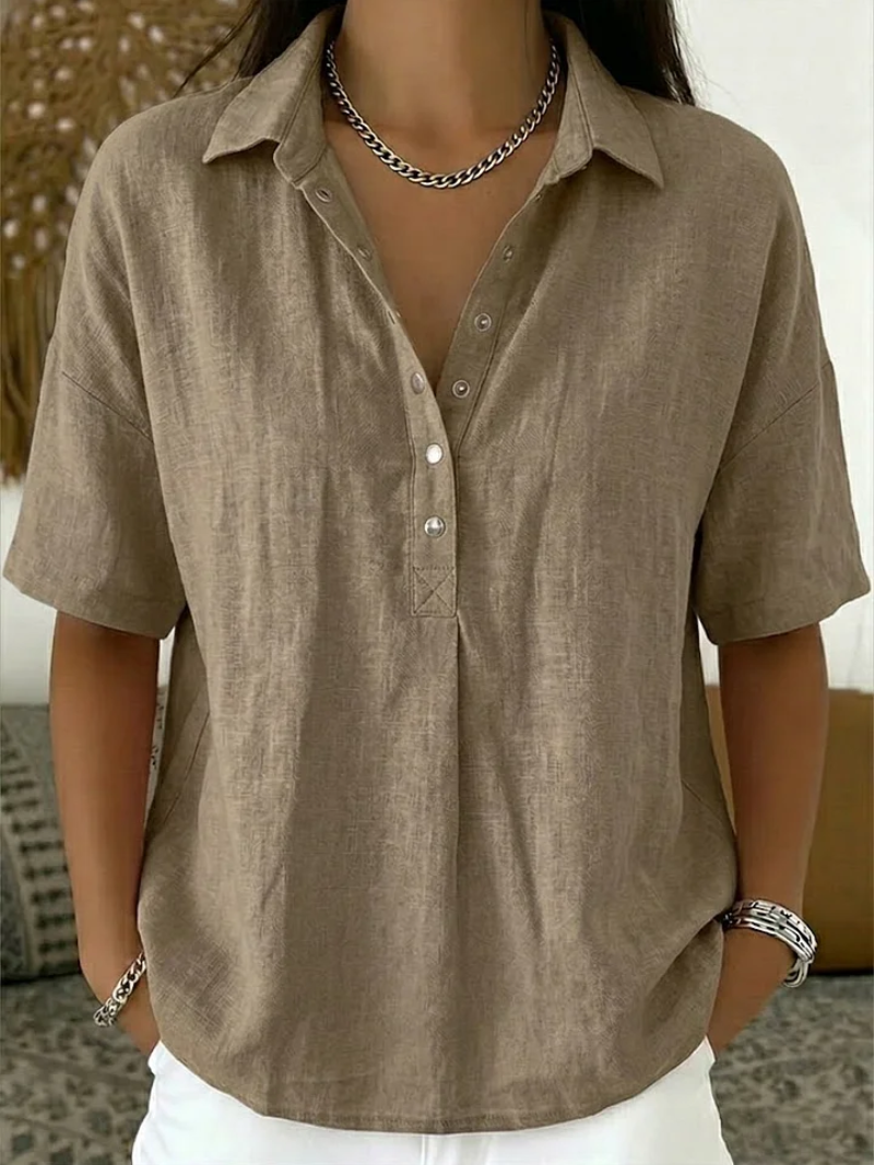 Tessa | Blusa elegante con colletto