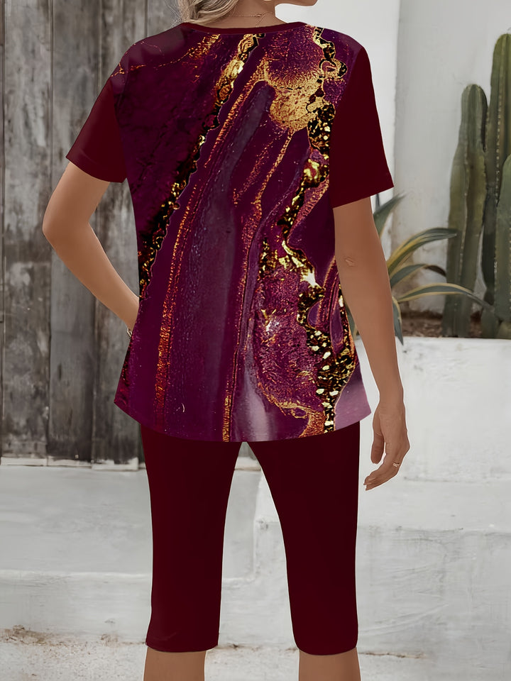 Sienna™ | Printed Two-Piece Comfort Set