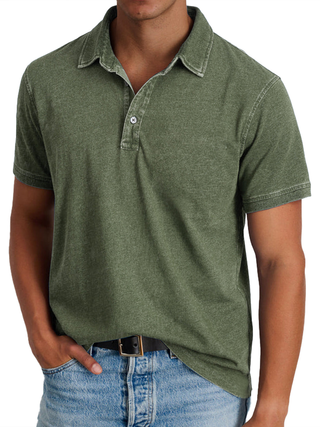 Rocco - Classic Textured Button Shirt | By Julian & Claire Toronto