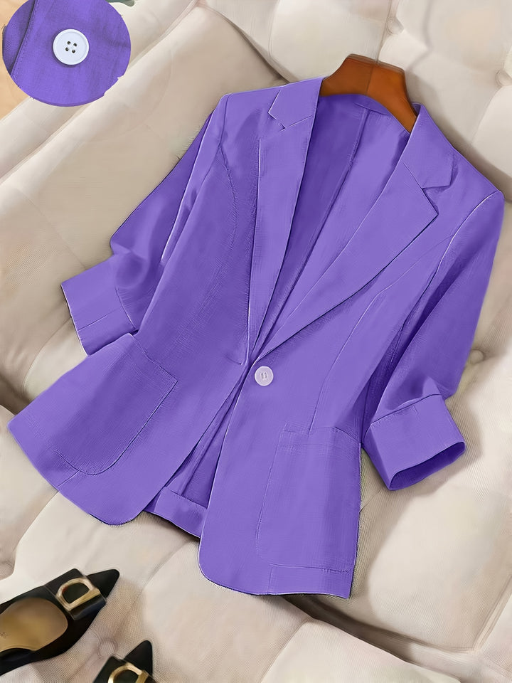 Celeste™ | Single-Button Blazer Jacket