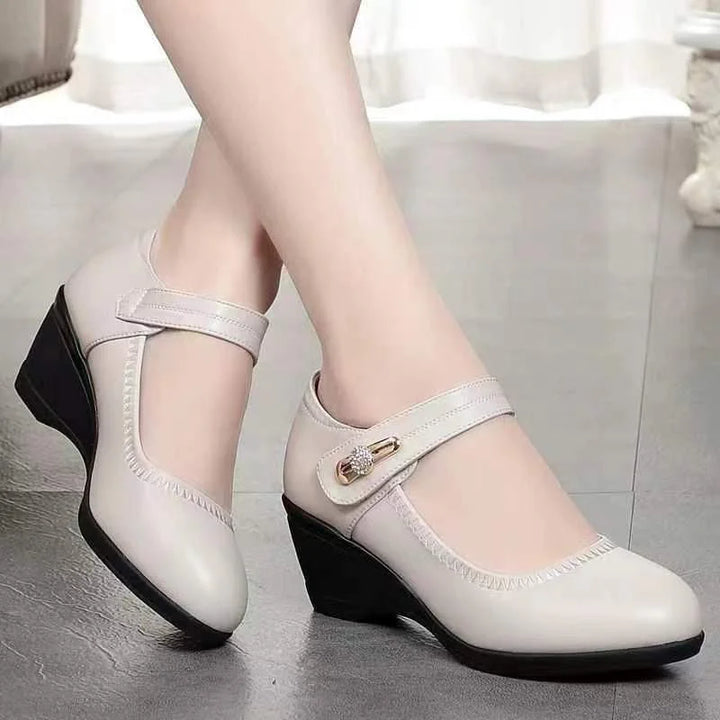 Viviana™ | Comfort Wedge Mary Jane Shoes