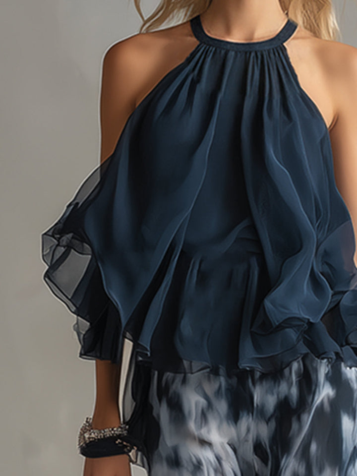 Ludovica™ | Luxe Chiffon Evening Set