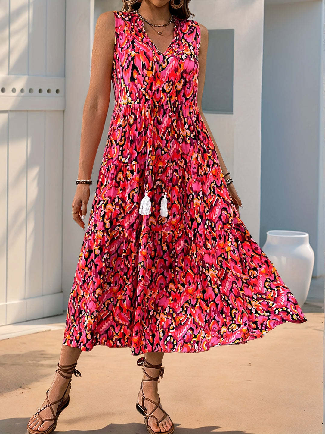 Printed Dress