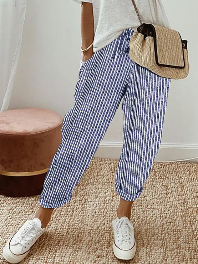 Elegant Comfort Fluid Pants