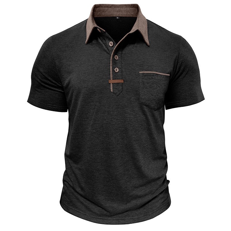 Chris - Classic Short Sleeve Polo Shirt | By Julian & Claire Toronto