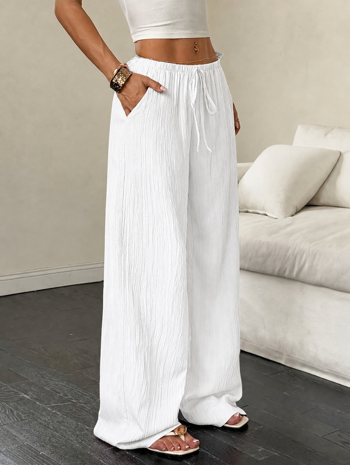 Elowen™ | Luxe Pleated Wide-Leg Pants