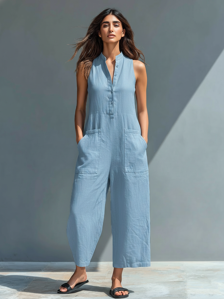 Aria™ | Effortless Linen Jumpsuit
