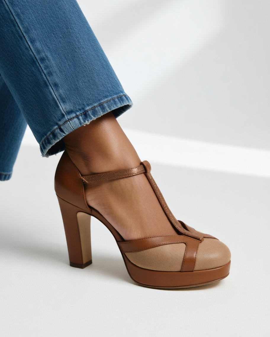 Maëlyne™ | Elegant Block Heel with Ergonomic Support