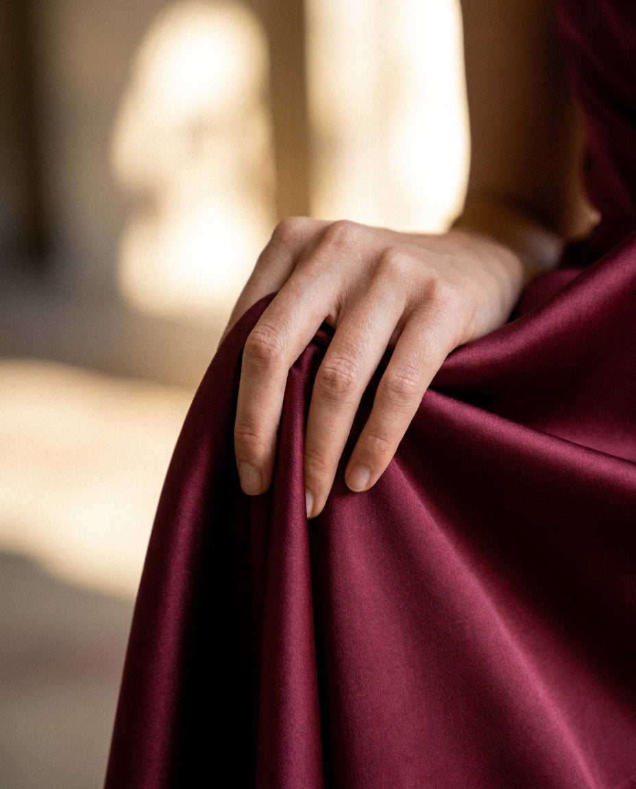 Audrey™ | Elegant Halter Wrap Evening Dress