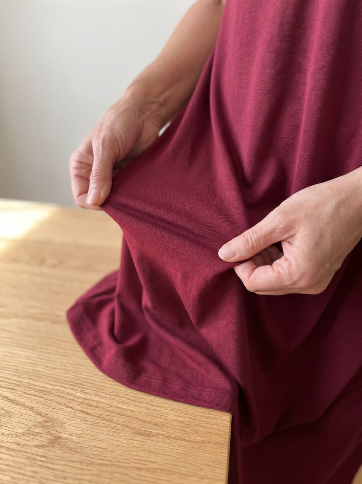Delphine™ | Soft Sleeveless Maxi Dress