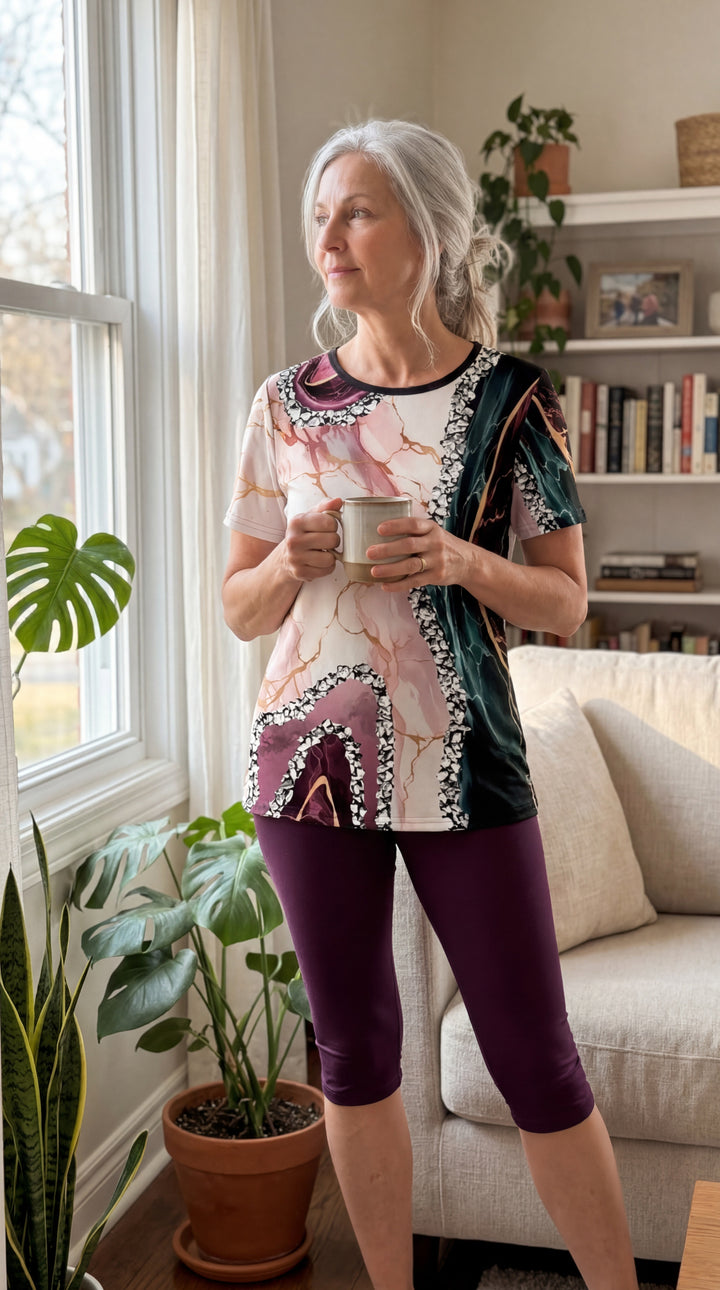 Luna™ | Botanical Print Stretch Set