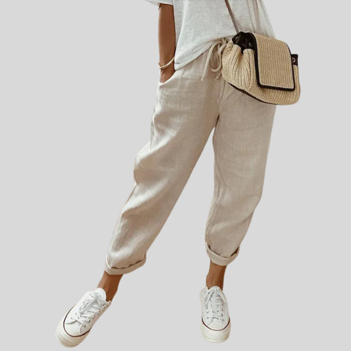 Elegant Comfort Fluid Pants