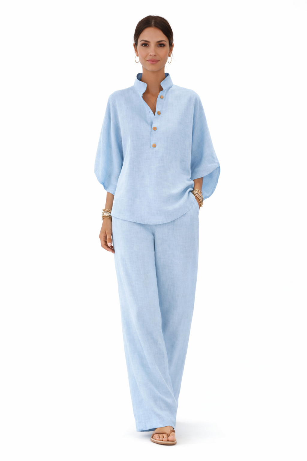Celeste™ | Relaxed Linen Two-Piece Set