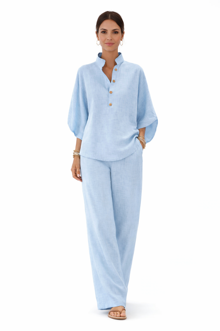 Celeste™ | Relaxed Linen Two-Piece Set