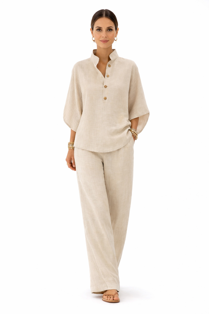 Celeste™ | Relaxed Linen Two-Piece Set