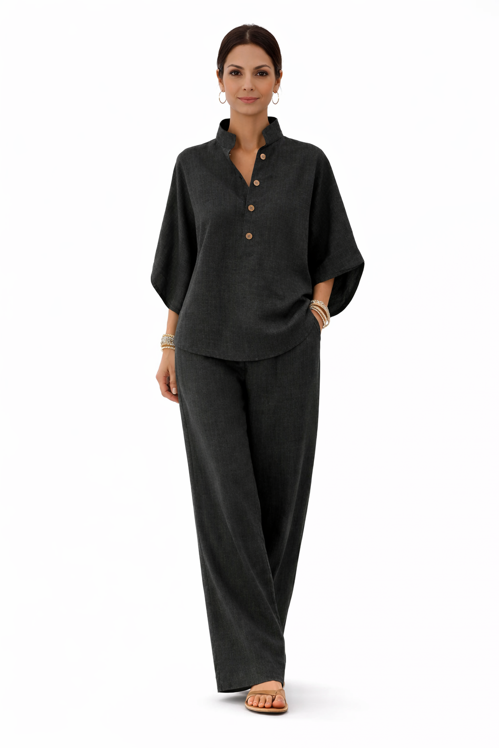 Celeste™ | Relaxed Linen Two-Piece Set
