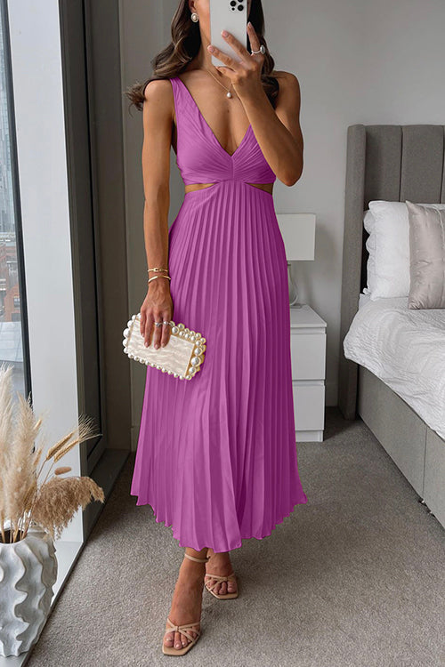 Aurélie™ | Elegant Pleated Dress
