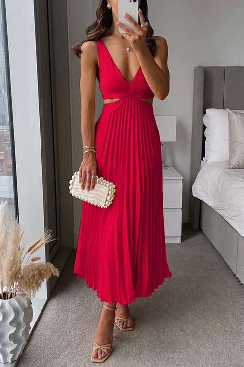 Aurélie™ | Elegant Pleated Dress