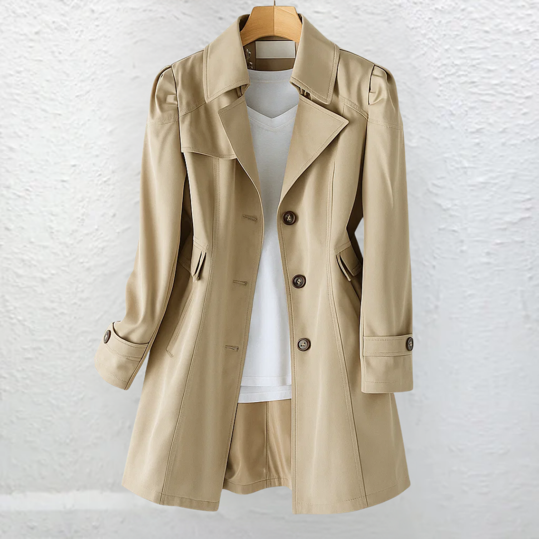 Caterina™ | Elegant Tailored Overcoat