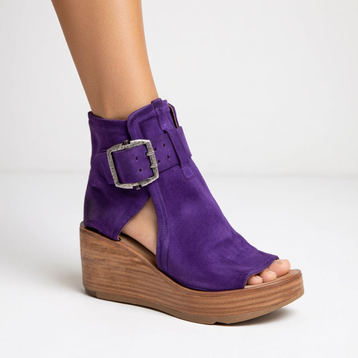 Orélisse™ | Open-Toe Wedge Bootie with Arch Support