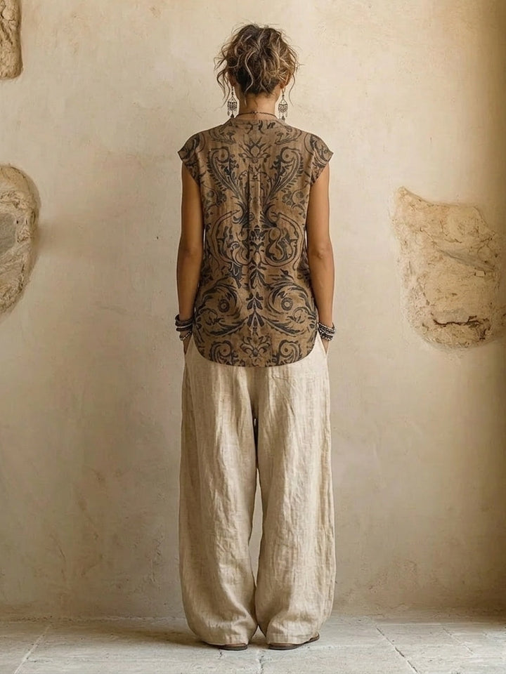 Olivia™ | Premium Cotton & Linen 3-Piece Set
