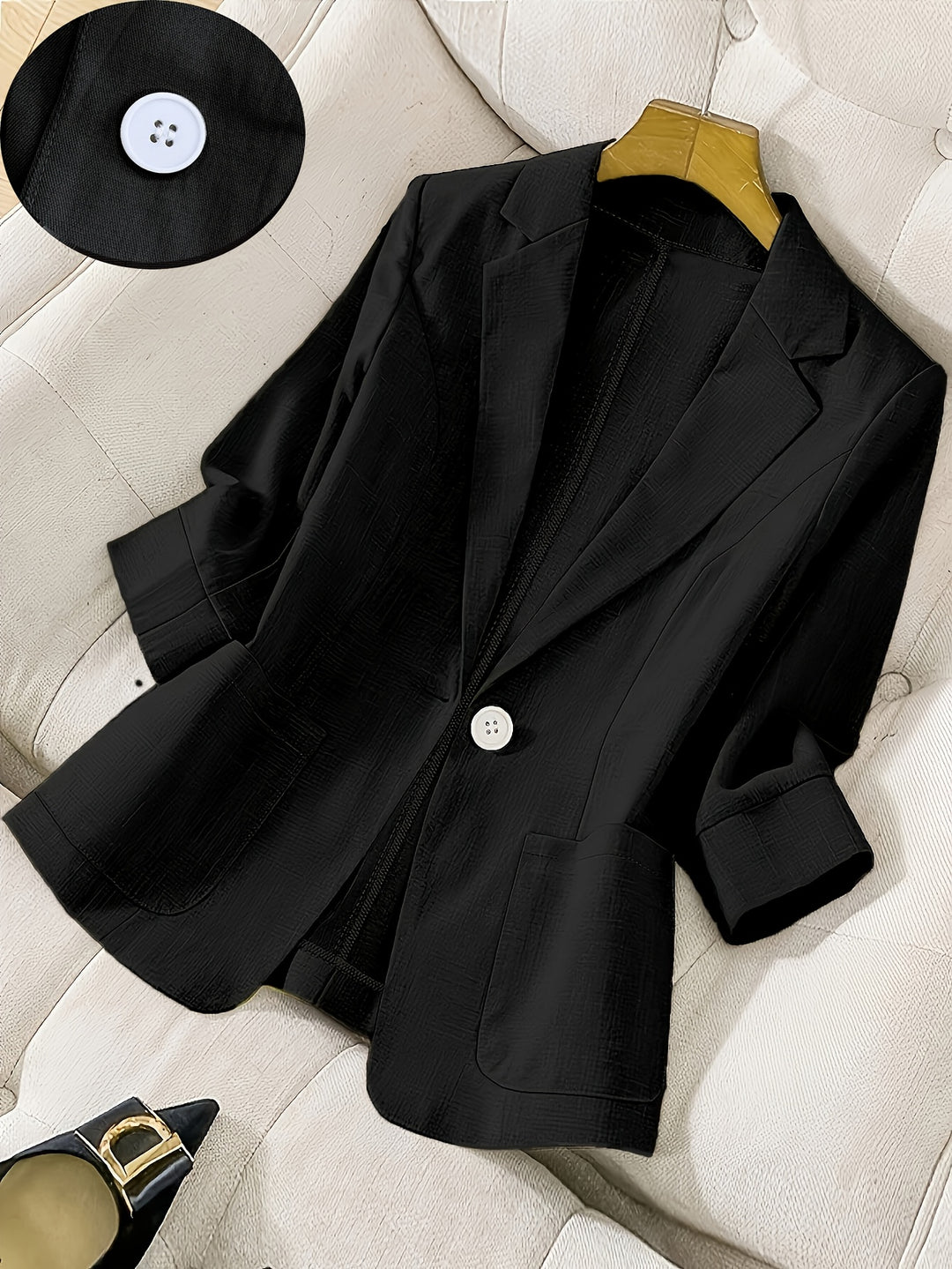 Celeste™ | Single-Button Blazer Jacket
