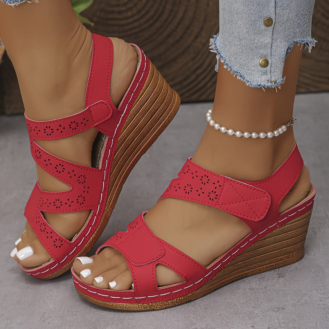 Élodie™ | Comfort Wedge Orthopedic Sandals