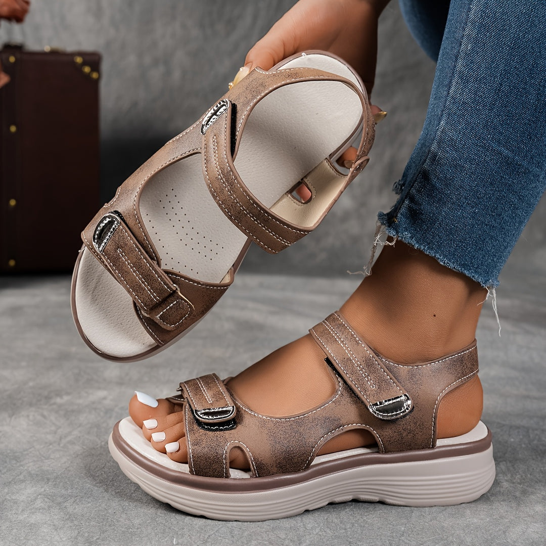 Nova™ | Orthopedic Platform Wedge Sandal