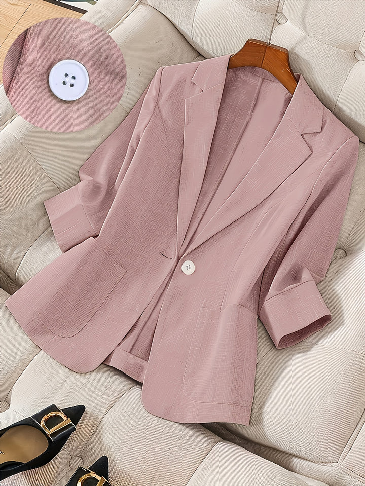 Celeste™ | Single-Button Blazer Jacket