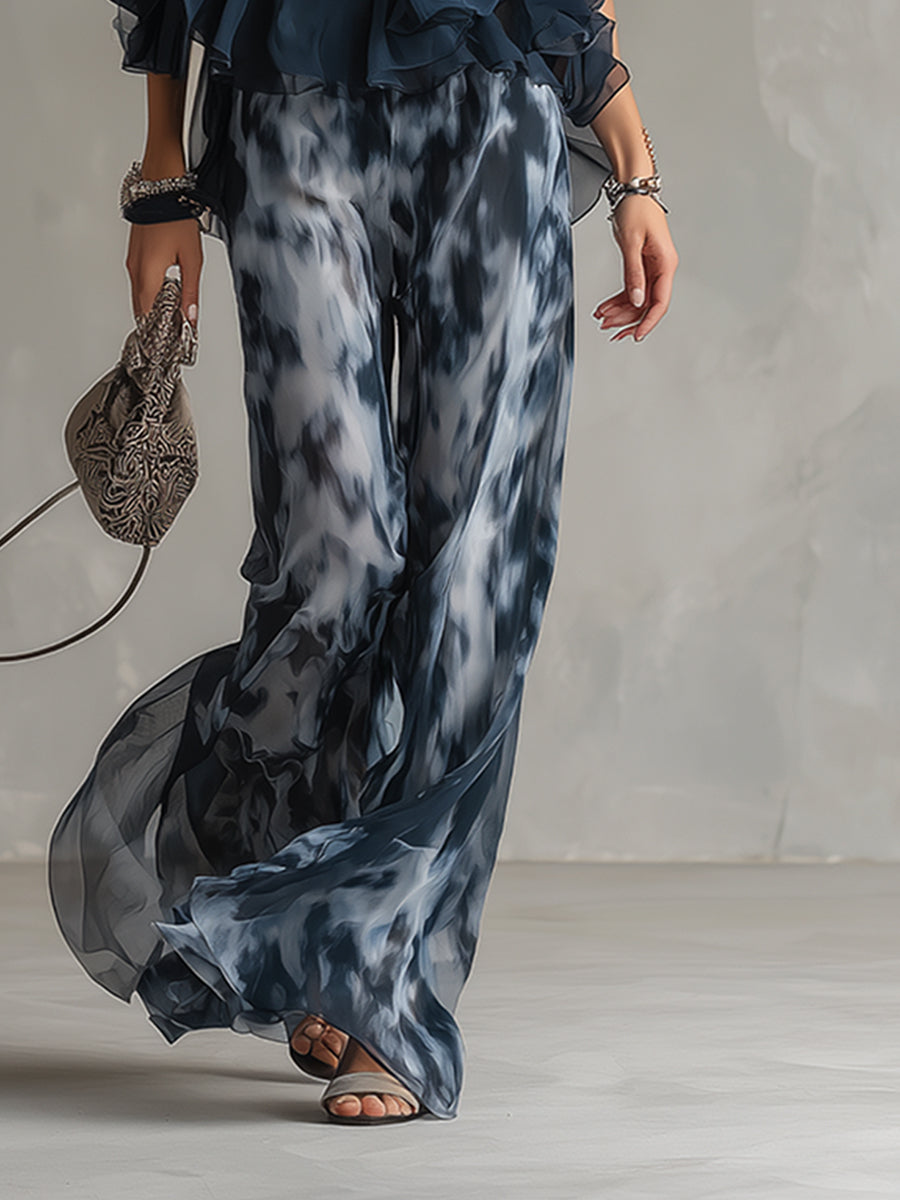 Ludovica™ | Luxe Chiffon Evening Set