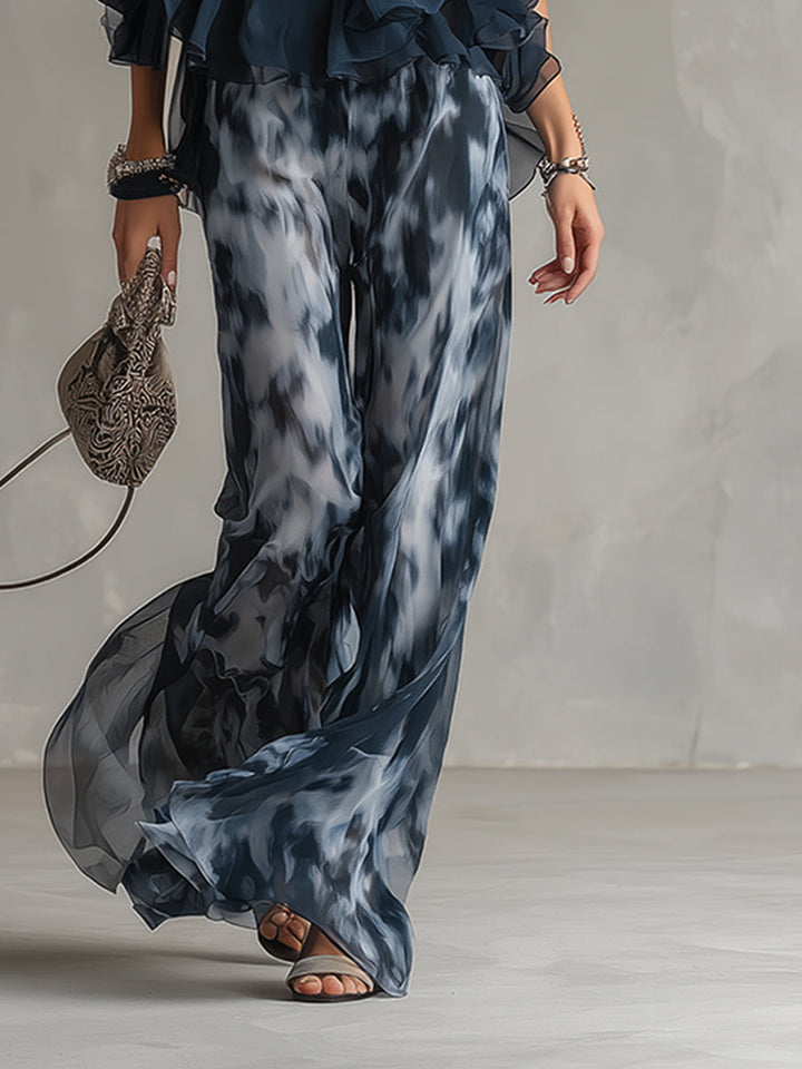Ludovica™ | Luxe Chiffon Evening Set