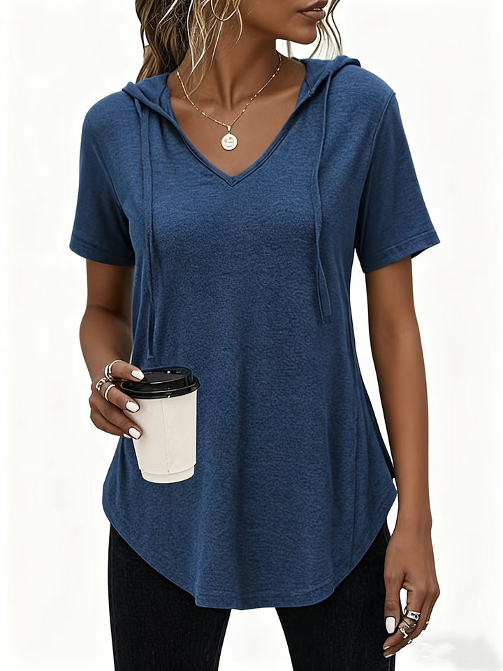 Nora™ | Hooded Stretch Tee