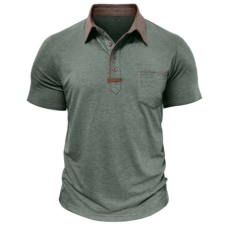 Chris - Classic Short Sleeve Polo Shirt | By Julian & Claire Toronto