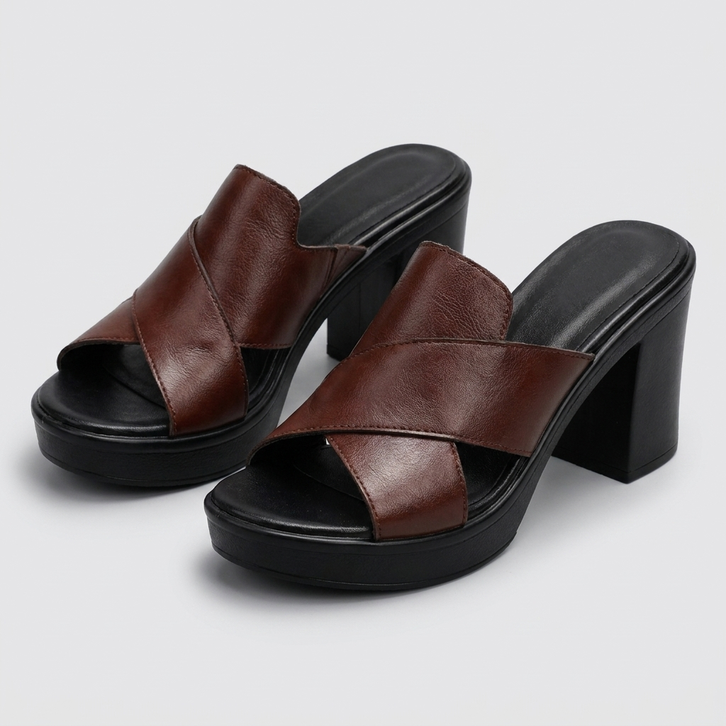 Gisèle™ | Block Heel Mule with Arch Support