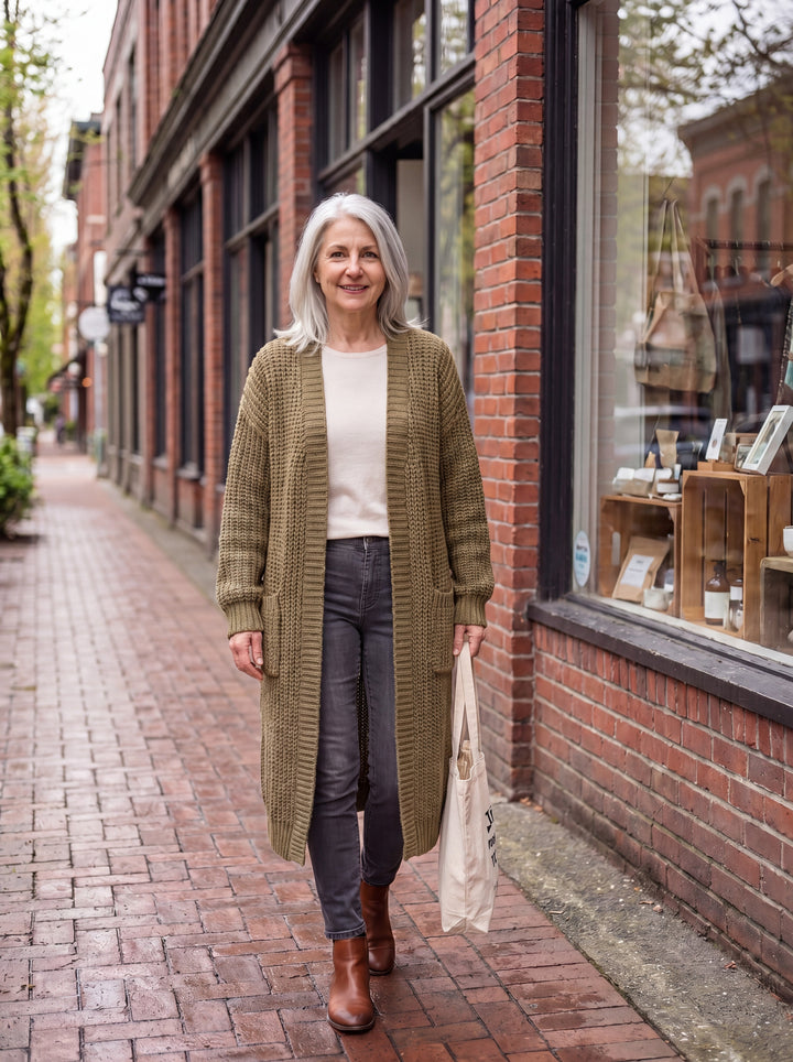 Eleanor™ | Long Knit Cardigan